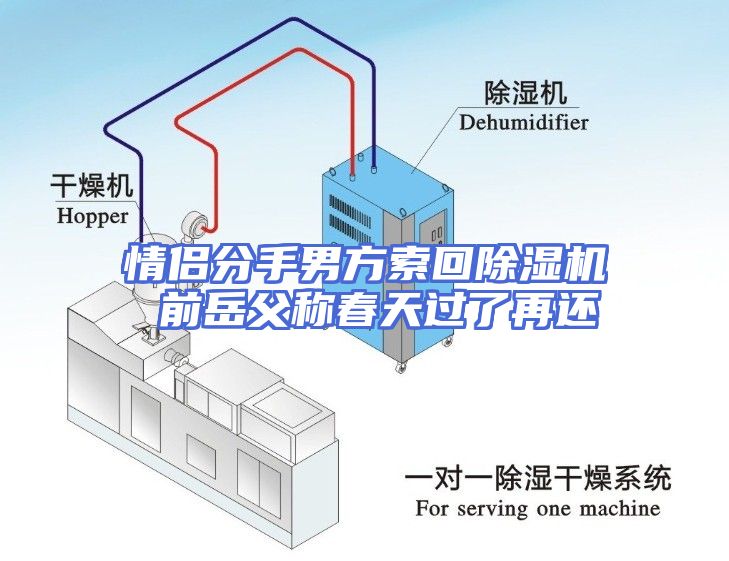 情侣分手男方索回除湿机 前岳父称春天过了再还