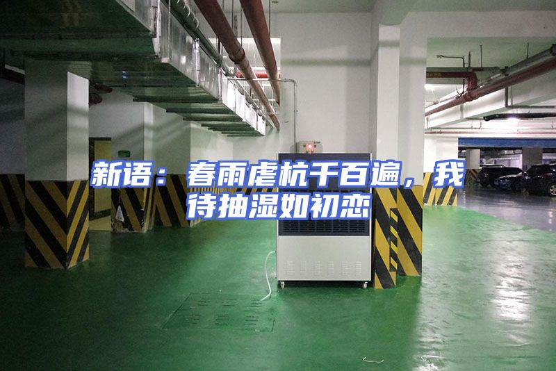 新语：春雨虐杭千百遍，我待抽湿如初恋
