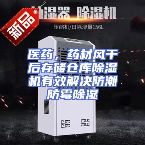 医药，药材风干后存储仓库除湿机有效解决防潮防霉除湿