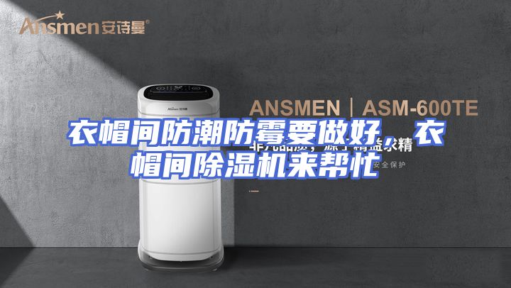 衣帽间防潮防霉要做好，衣帽间除湿机来帮忙
