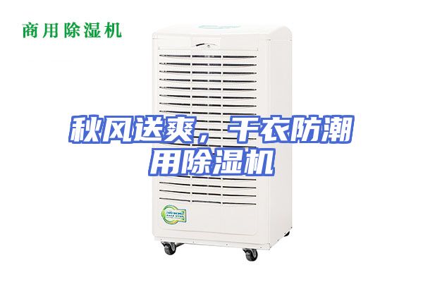 秋风送爽，干衣防潮用除湿机