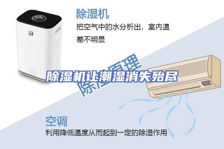 除湿机让潮湿消失殆尽