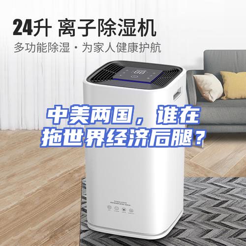 中美两国，谁在拖世界经济后腿？