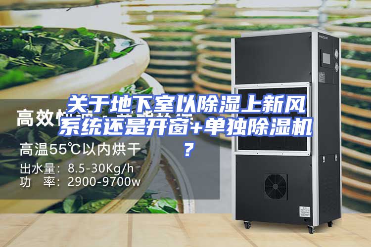 关于地下室以除湿上新风系统还是开窗+单独除湿机？