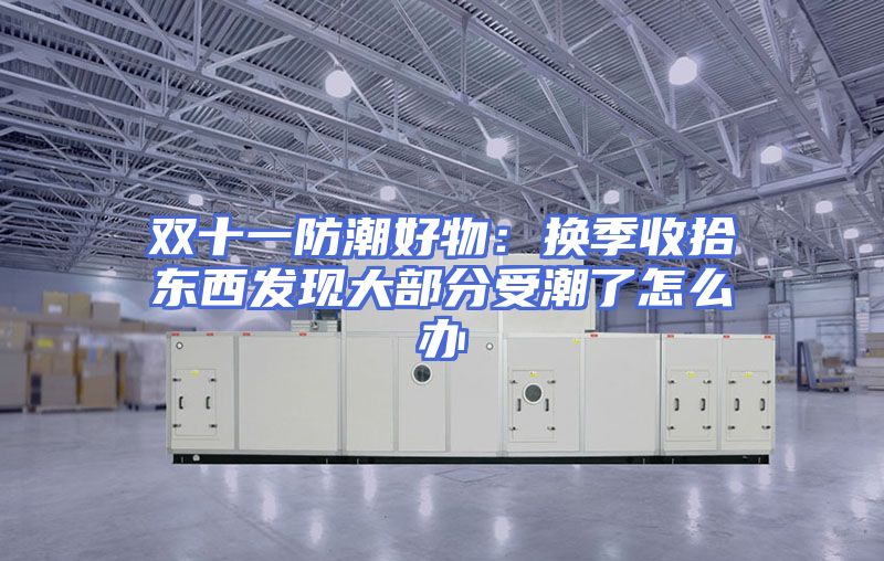 双十一防潮好物：换季收拾东西发现大部分受潮了怎么办