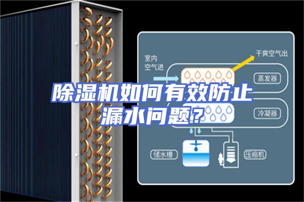 除湿机如何有效防止漏水问题？