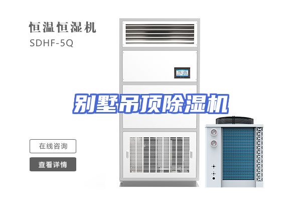别墅吊顶除湿机
