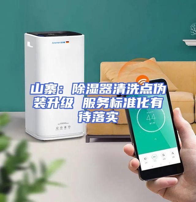 山寨：除湿器清洗点伪装升级 服务标准化有待落实