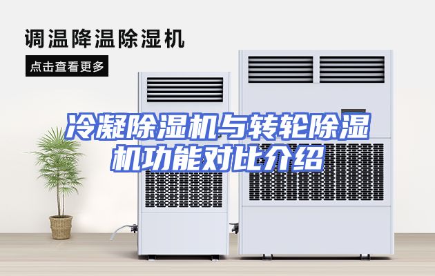 冷凝除湿机与转轮除湿机功能对比介绍