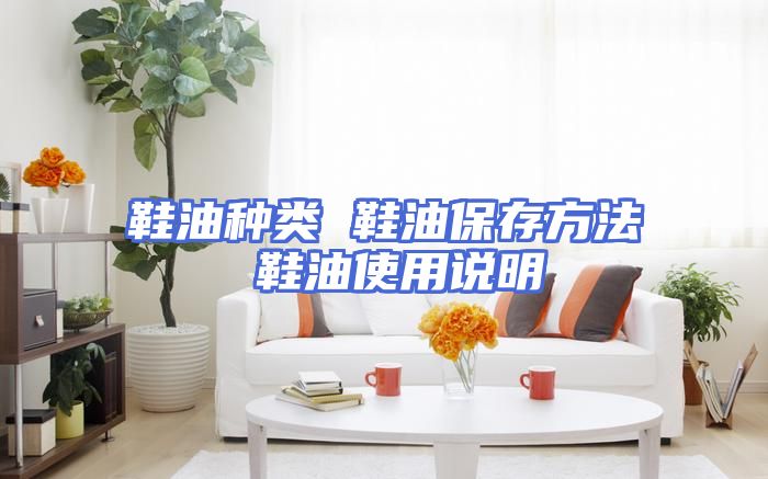 鞋油种类 鞋油保存方法 鞋油使用说明