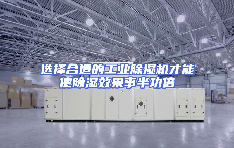 选择合适的工业除湿机才能使除湿效果事半功倍