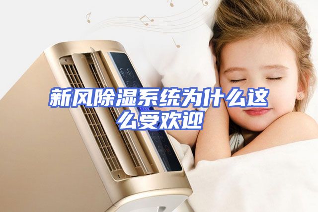 新风除湿系统为什么这么受欢迎