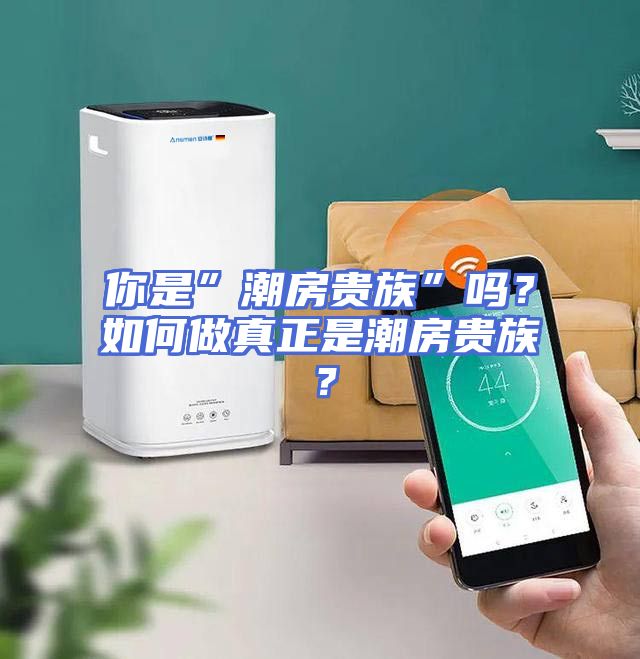 你是”潮房贵族”吗？如何做真正是潮房贵族？
