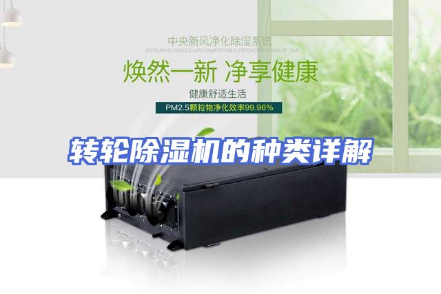 转轮除湿机的种类详解