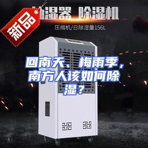 回南天、梅雨季，南方人该如何除湿？