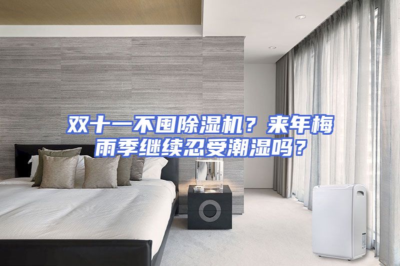 双十一不囤除湿机？来年梅雨季继续忍受潮湿吗？