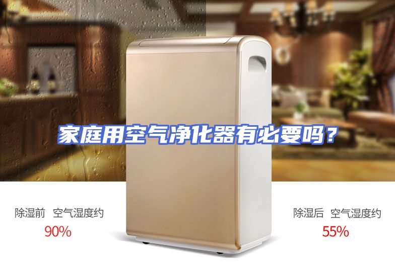 家庭用空气净化器有必要吗？