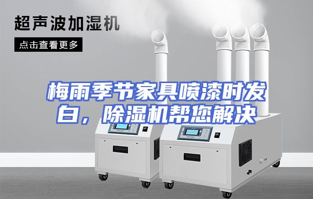 梅雨季节家具喷漆时发白，除湿机帮您解决