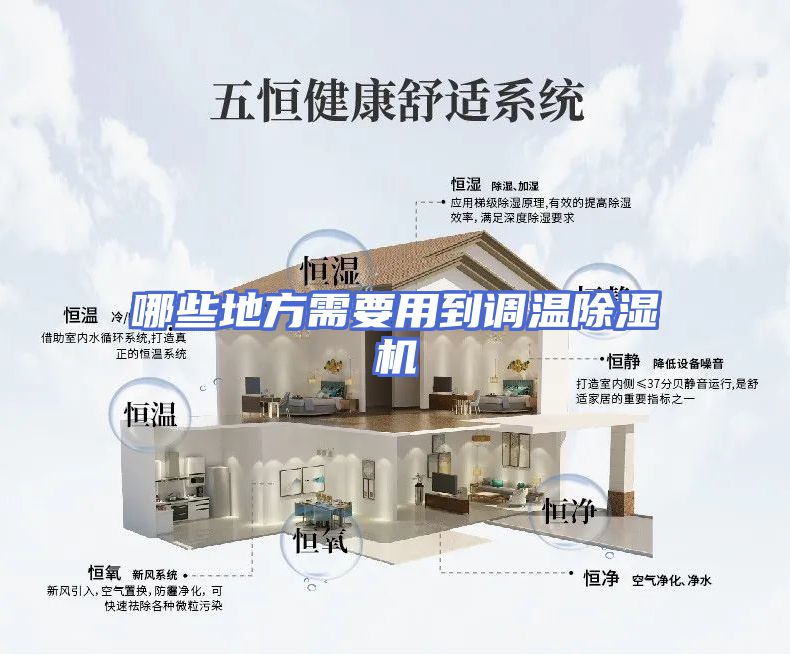 哪些地方需要用到调温除湿机