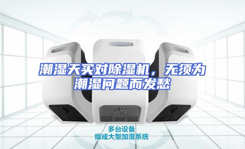 潮湿天买对除湿机，无须为潮湿问题而发愁