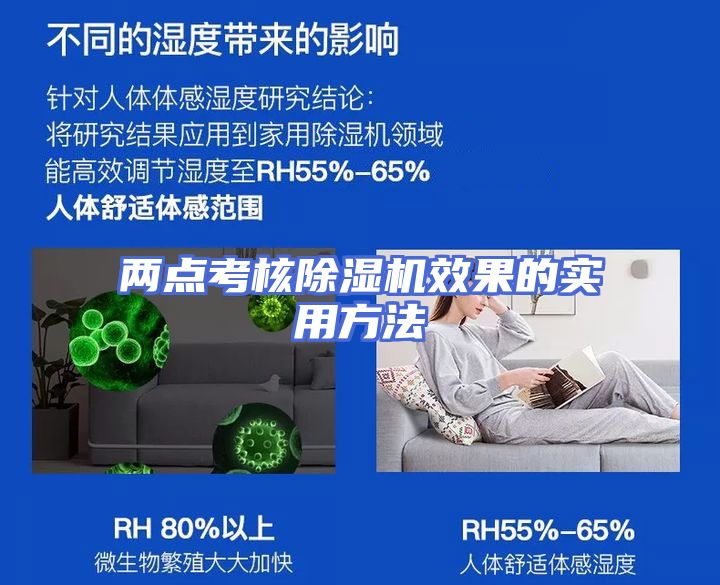 两点考核除湿机效果的实用方法
