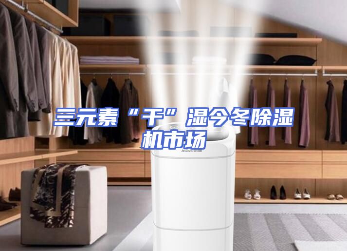 三元素“干”湿今冬除湿机市场