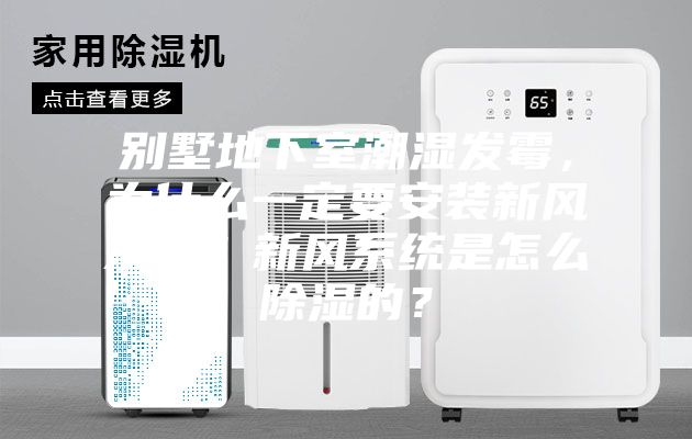 别墅地下室潮湿发霉，为什么一定要安装新风系统？新风系统是怎么除湿的？