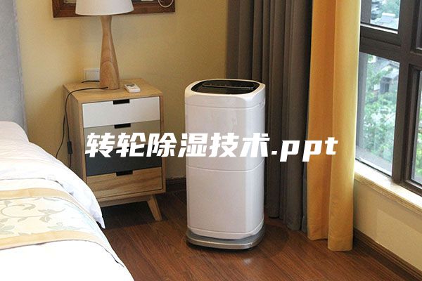 转轮除湿技术.ppt