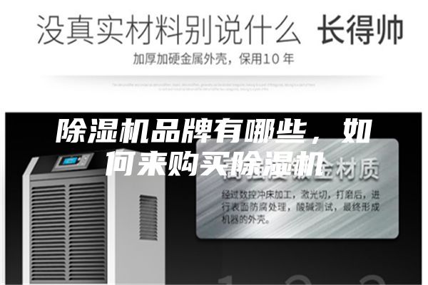 除湿机品牌有哪些，如何来购买除湿机