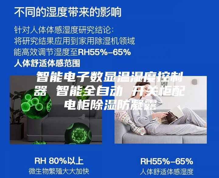智能电子数显温湿度控制器 智能全自动 开关柜配电柜除湿防凝露