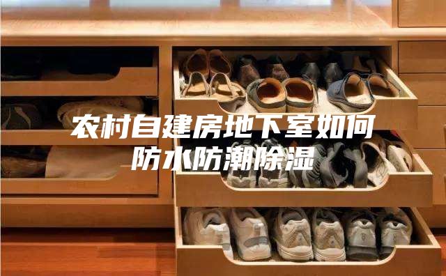 农村自建房地下室如何防水防潮除湿