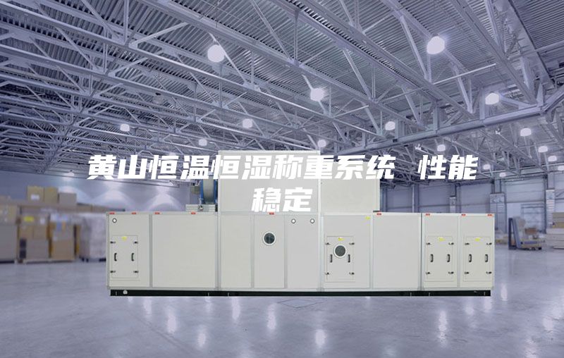 黄山恒温恒湿称重系统 性能稳定