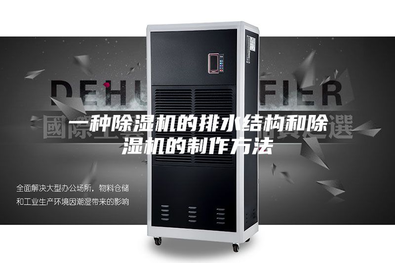 一种除湿机的排水结构和除湿机的制作方法