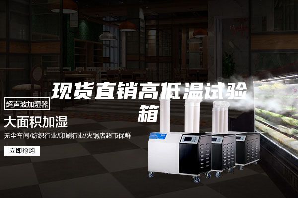 现货直销高低温试验箱