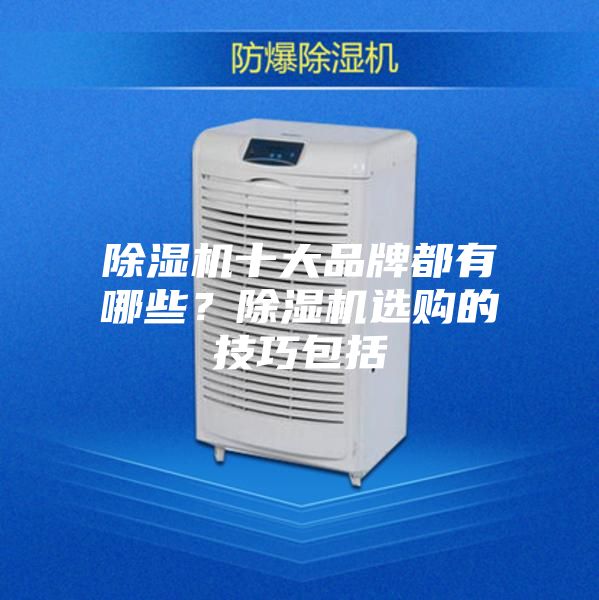 除湿机十大品牌都有哪些？除湿机选购的技巧包括