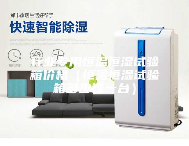 行业专用恒温恒湿试验箱价格（恒温恒湿试验箱多少钱一台）