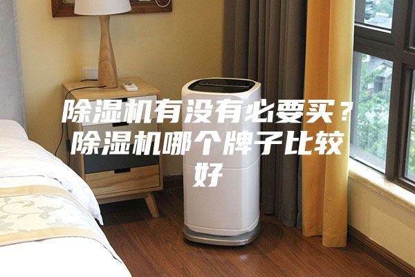 除湿机有没有必要买？除湿机哪个牌子比较好