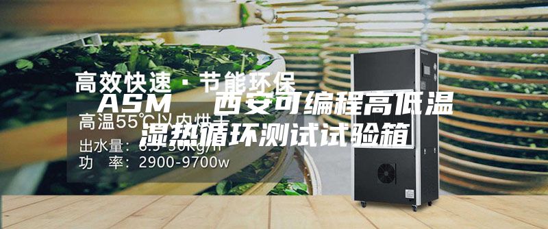 ASM  西安可编程高低温湿热循环测试试验箱
