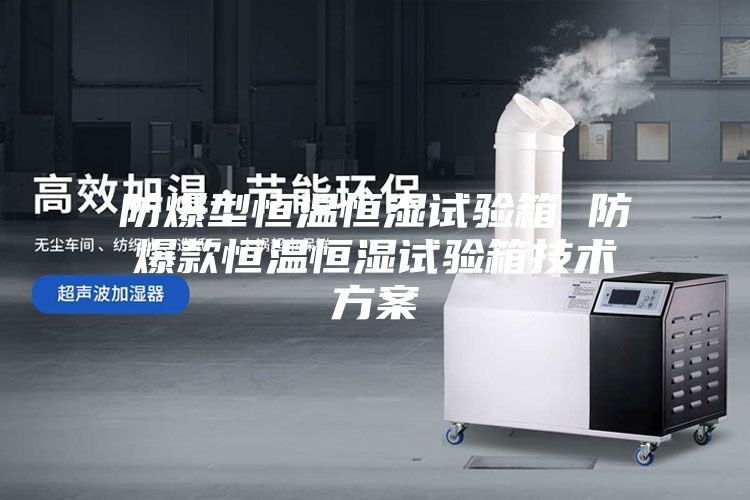 防爆型恒温恒湿试验箱 防爆款恒温恒湿试验箱技术方案