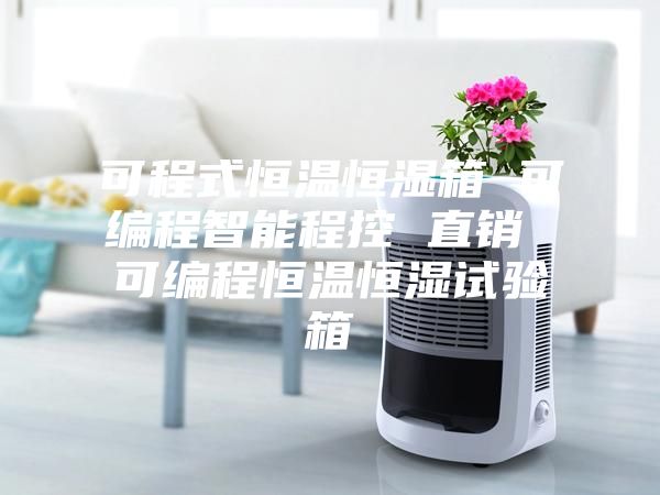 可程式恒温恒湿箱 可编程智能程控 直销 可编程恒温恒湿试验箱