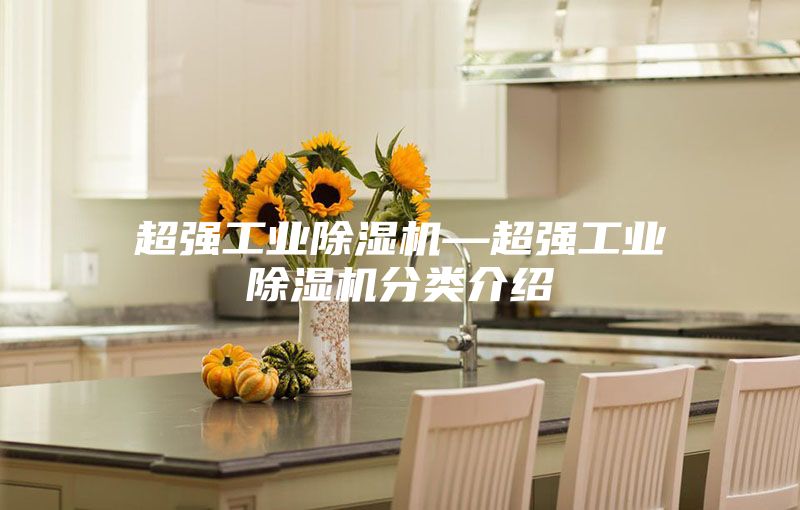 超强工业除湿机—超强工业除湿机分类介绍