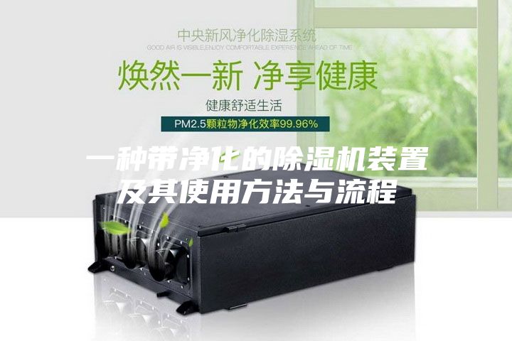 一种带净化的除湿机装置及其使用方法与流程