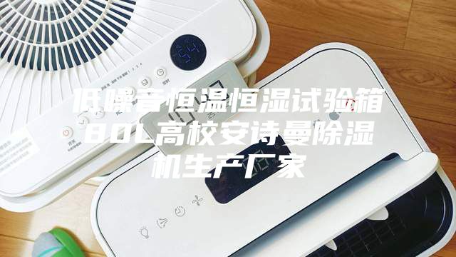 低噪音恒温恒湿试验箱80L高校安诗曼除湿机生产厂家