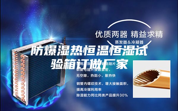防爆湿热恒温恒湿试验箱订做厂家