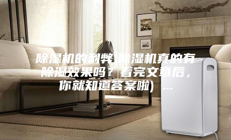 除湿机的利弊(除湿机真的有除湿效果吗？看完文章后，你就知道答案啦) ...