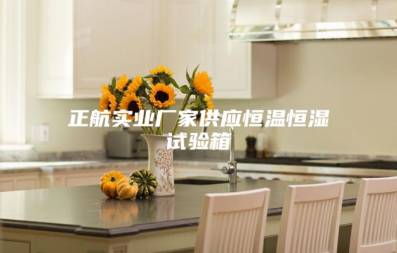 正航实业厂家供应恒温恒湿试验箱
