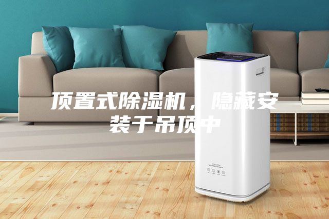 顶置式除湿机，隐藏安装于吊顶中