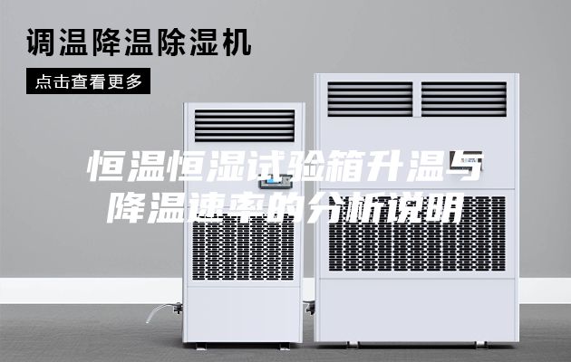 恒温恒湿试验箱升温与降温速率的分析说明