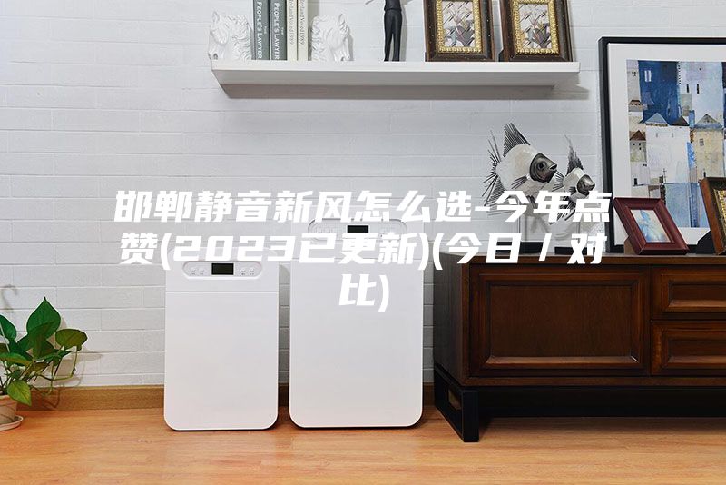 邯郸静音新风怎么选-今年点赞(2023已更新)(今日／对比)