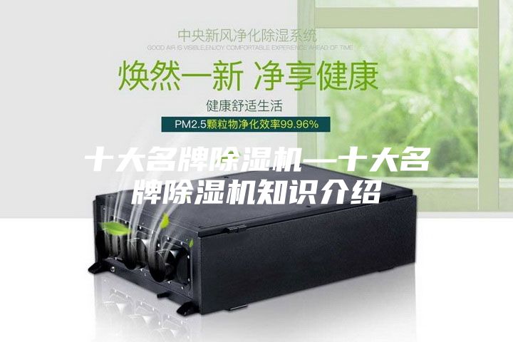 十大名牌除湿机—十大名牌除湿机知识介绍